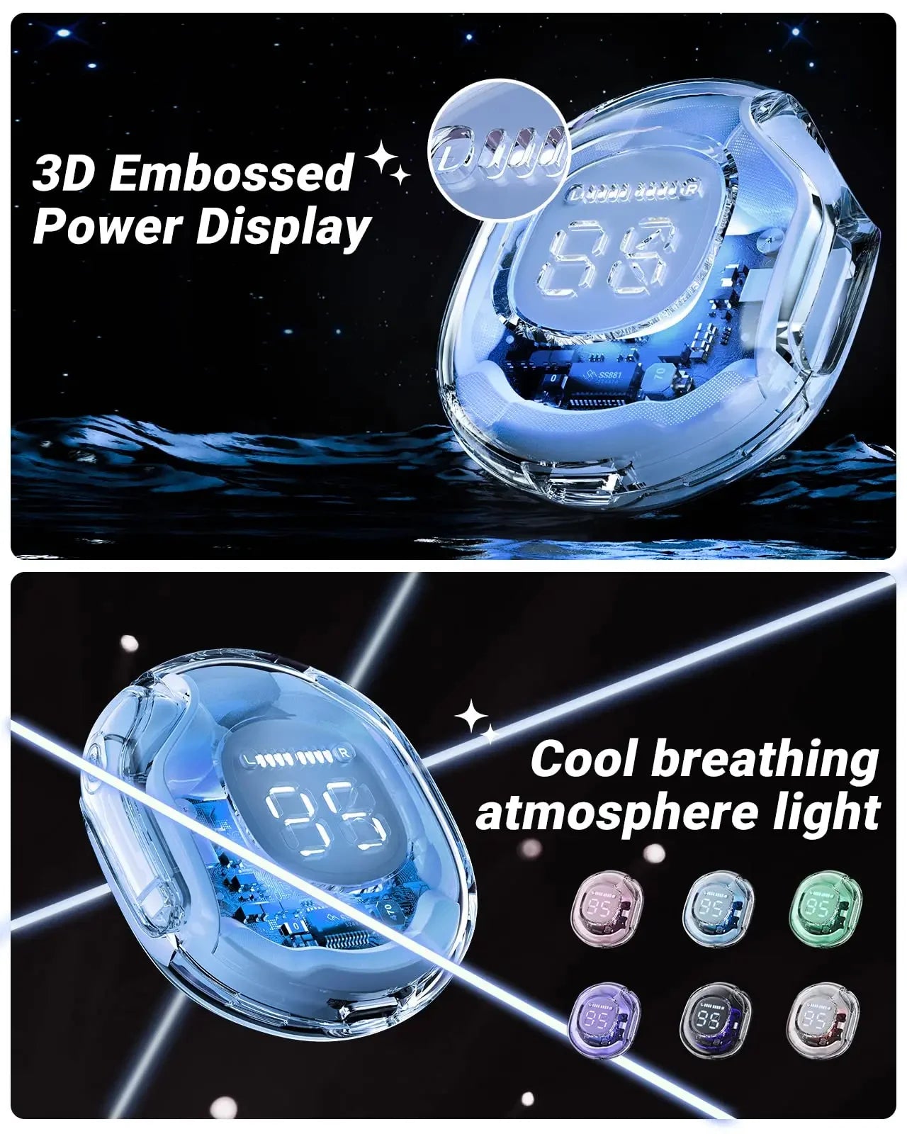 Volte-x T8 Crystal: The Ultimate Sport Earbuds