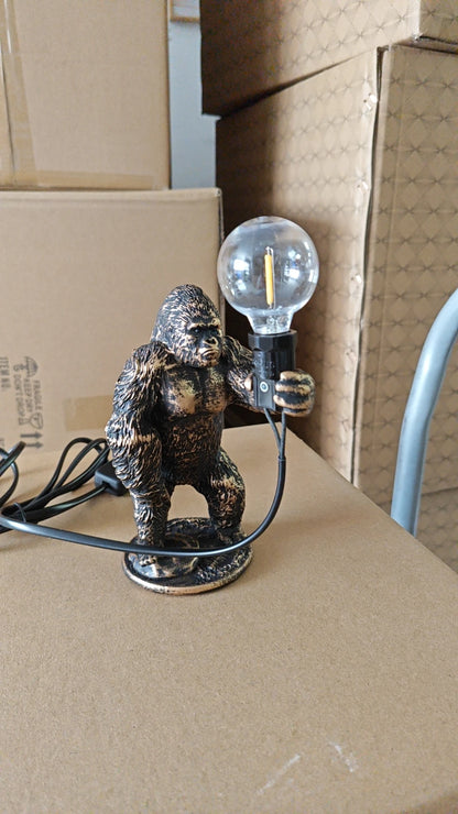 Nordic King Kong Resin Table Lamp – Modern USB Desk Light