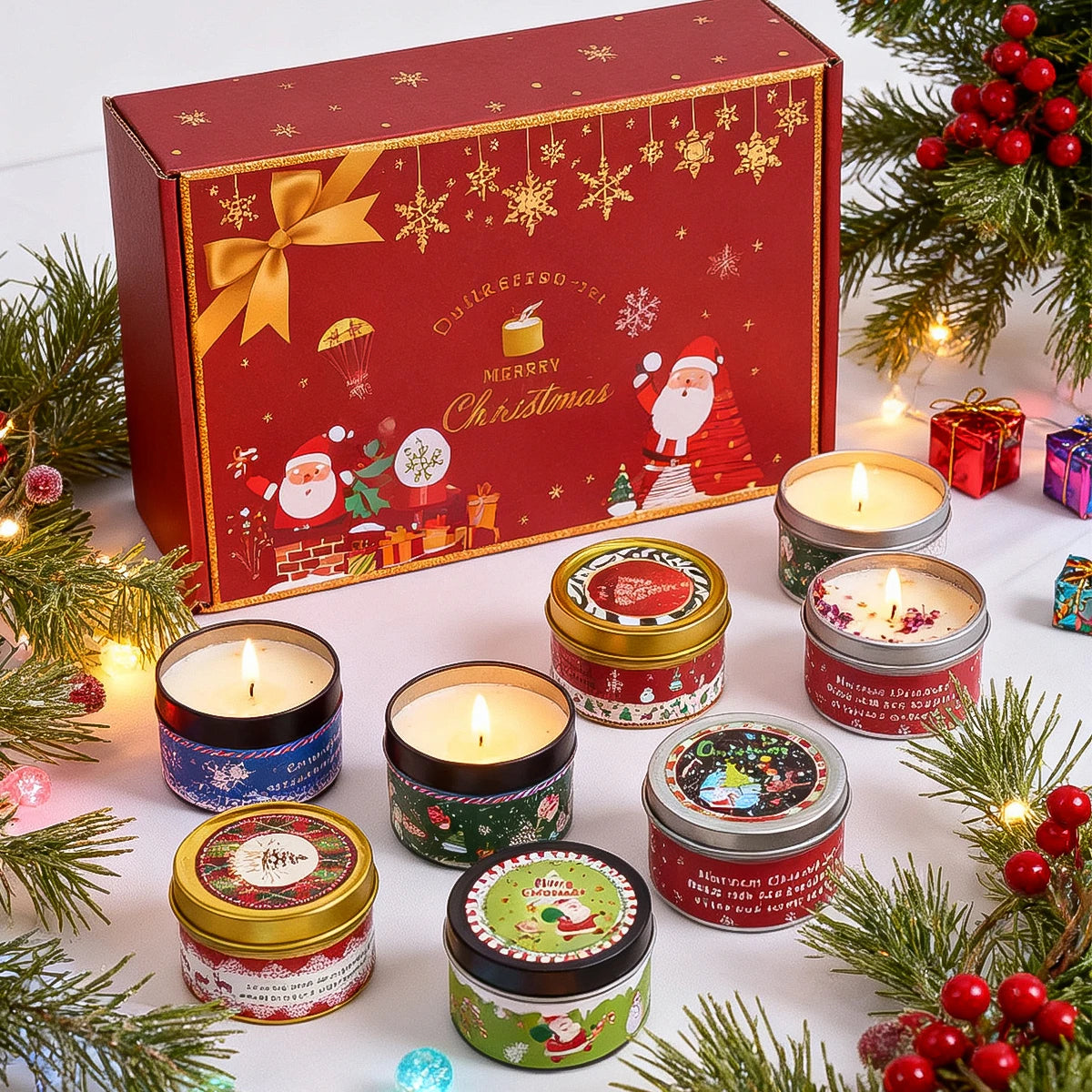 Holiday Candle Gift Box