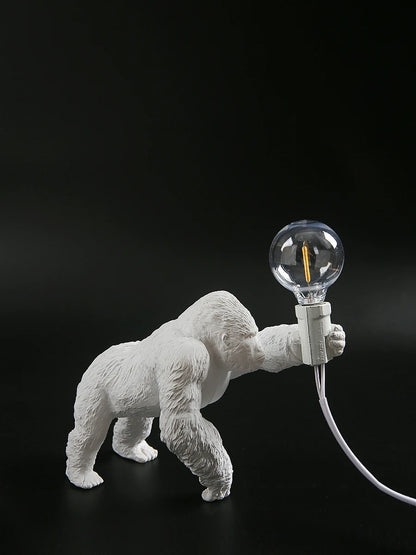 Nordic King Kong Resin Table Lamp – Modern USB Desk Light