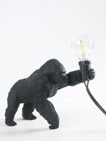Nordic King Kong Resin Table Lamp – Modern USB Desk Light
