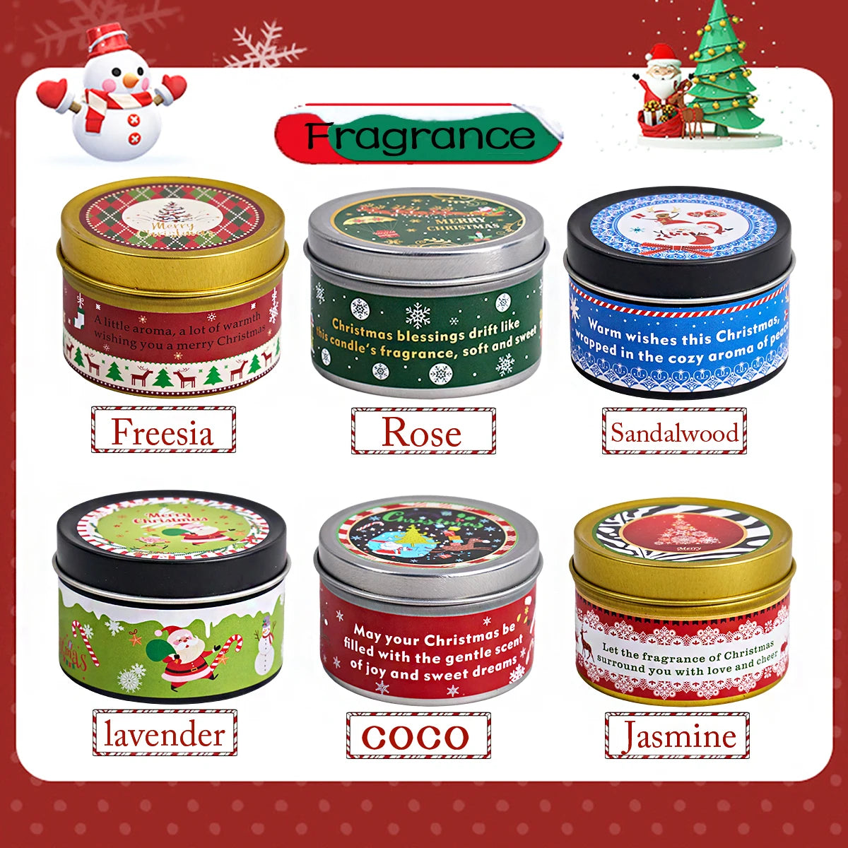 Holiday Candle Gift Box