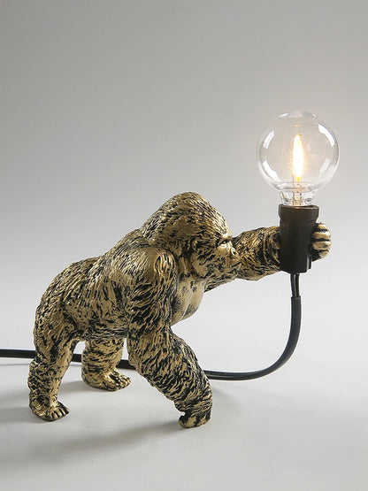 Nordic King Kong Resin Table Lamp – Modern USB Desk Light