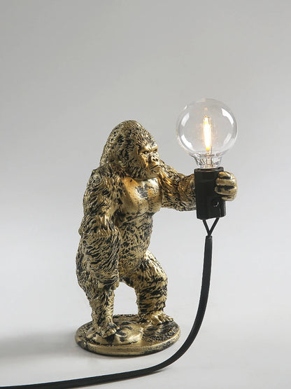 Nordic King Kong Resin Table Lamp – Modern USB Desk Light