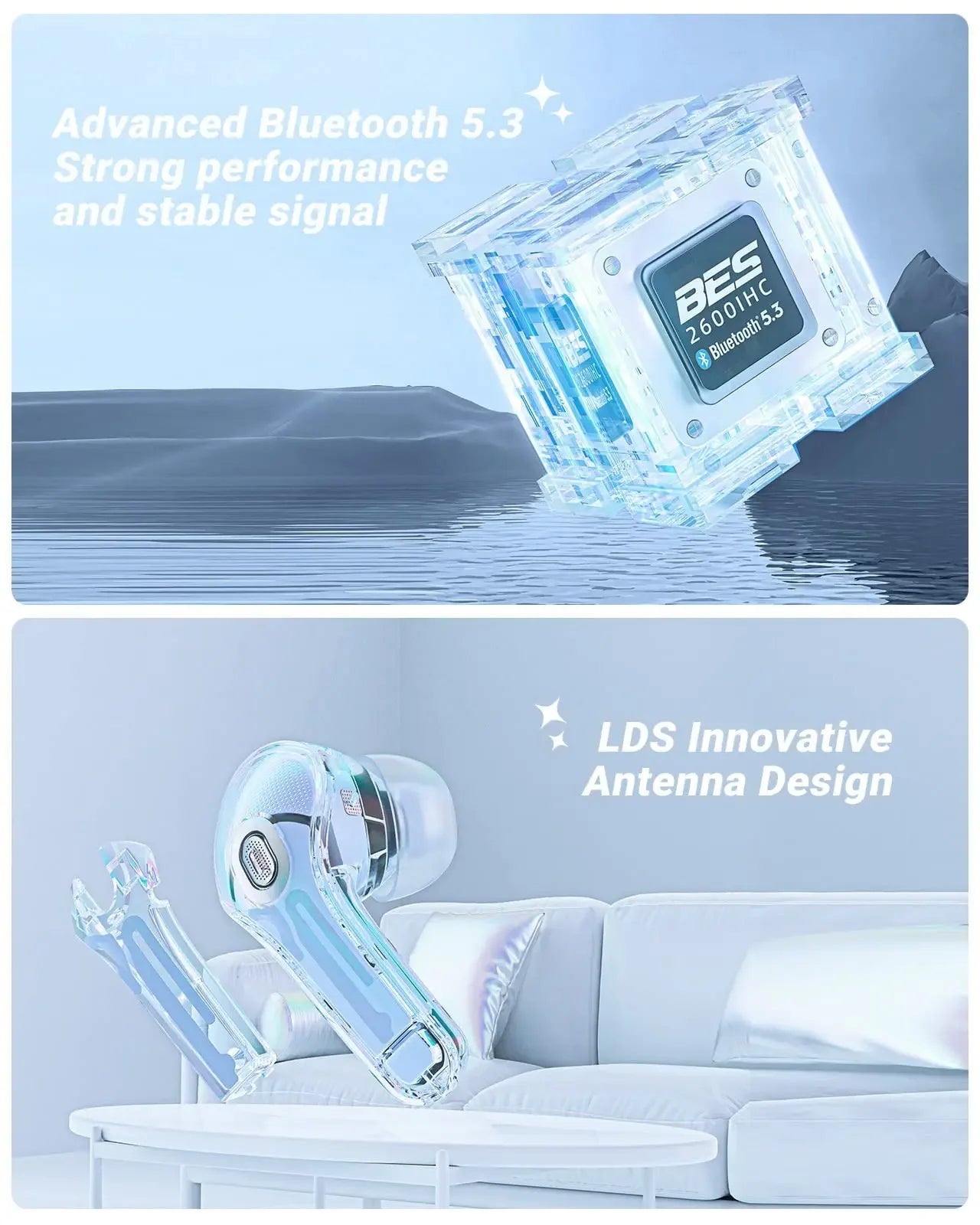 Volte-x T8 Crystal: The Ultimate Sport Earbuds